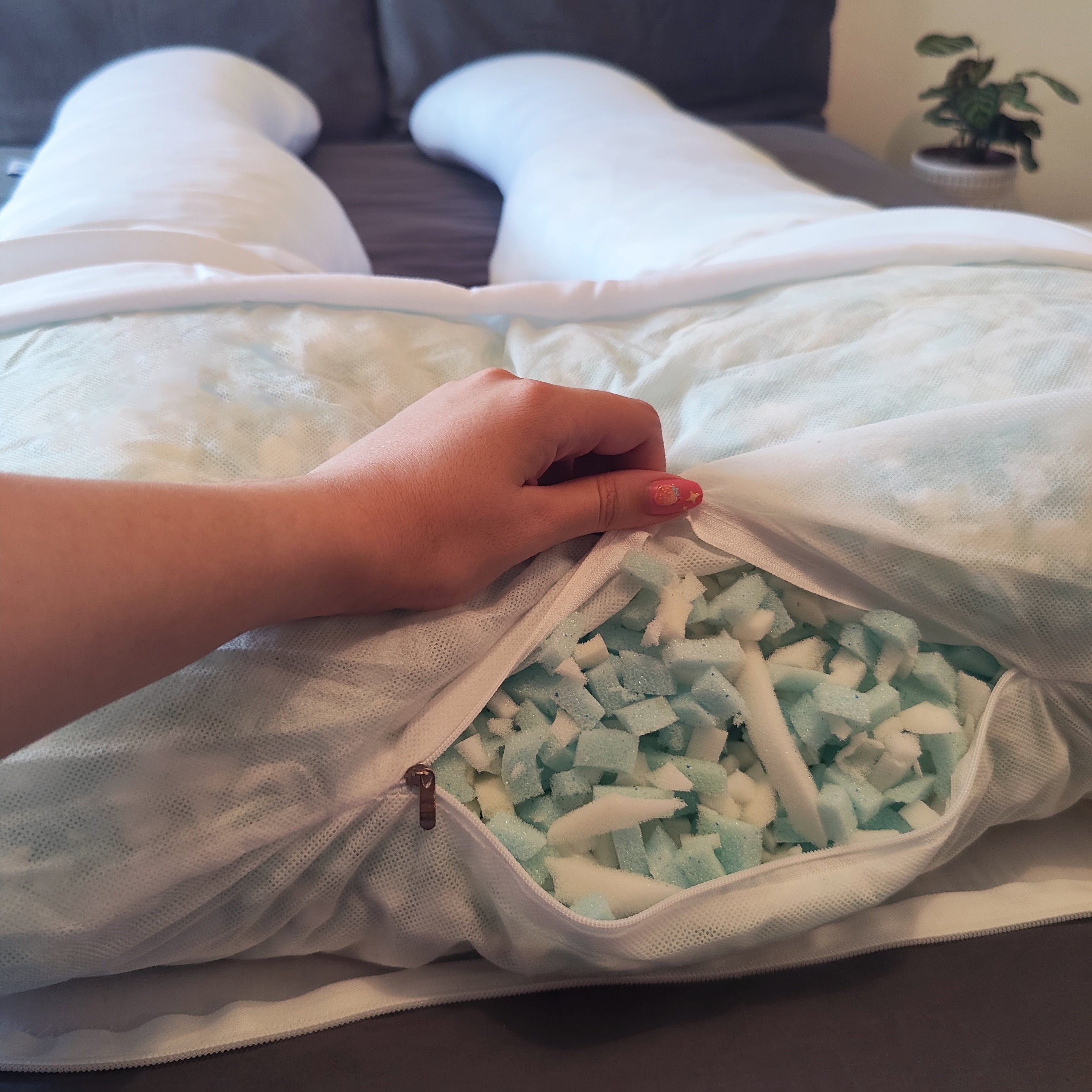 Memory Foam Pillow Pod Support Pillow (PREORDER)