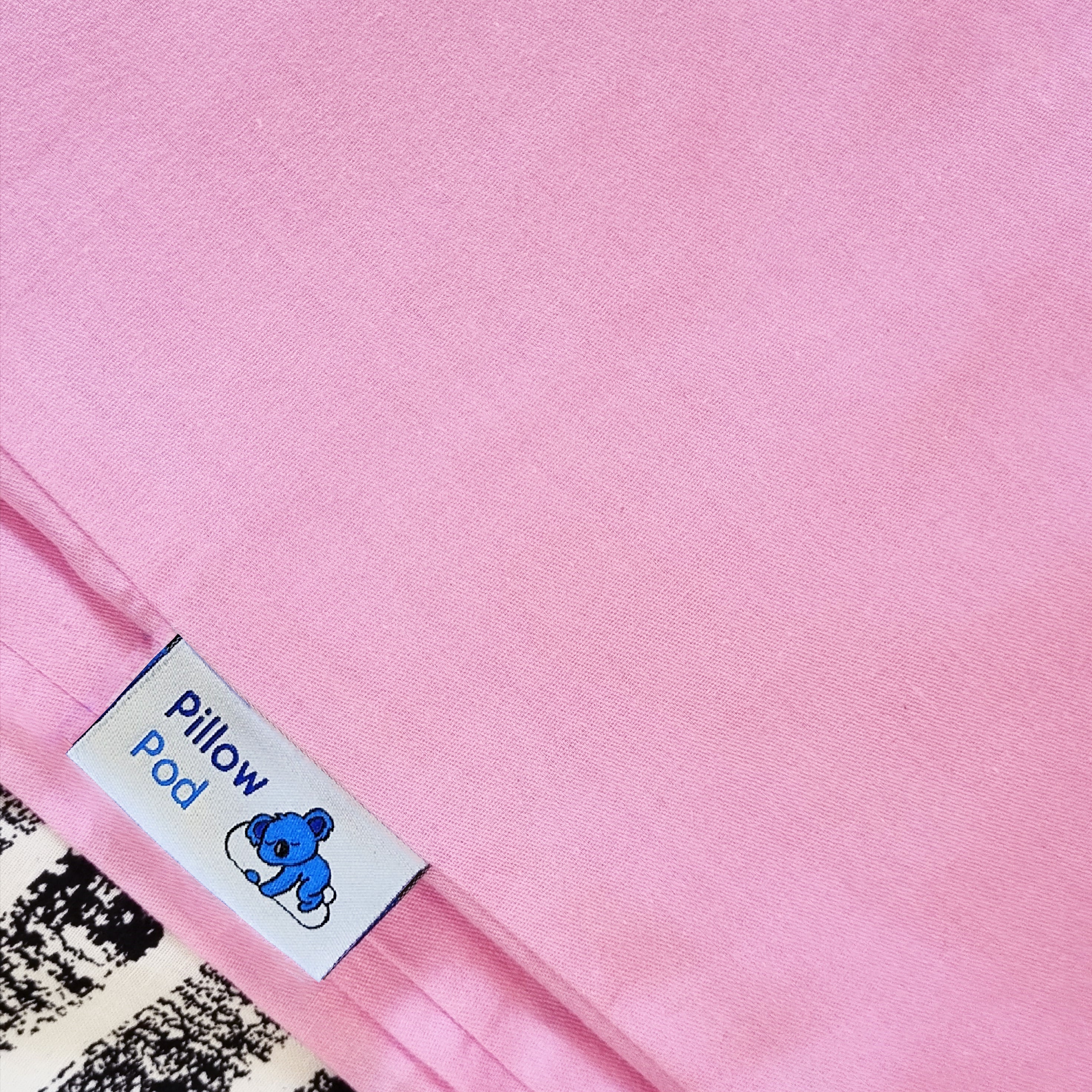 L-Shaped Cotton Pillow Pod Cases